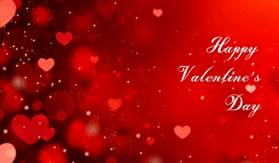 Happy Valentines Day message