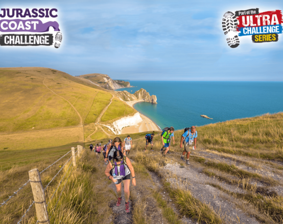 Advert for Jurassic Coast Challenge